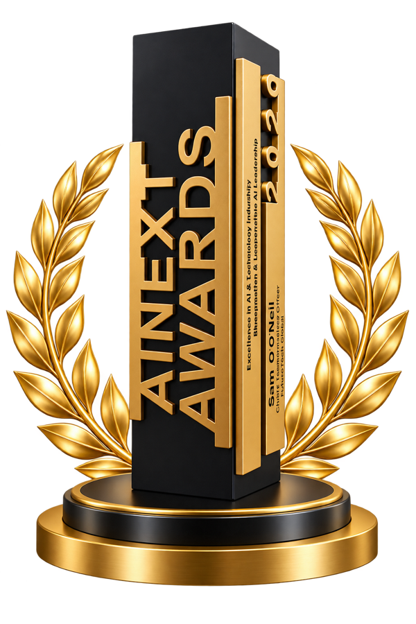 AINext Awards trophy